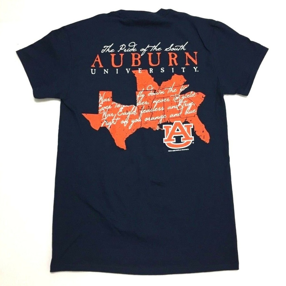 Auburn Tigers T-Shirt Navy Pride Of The South